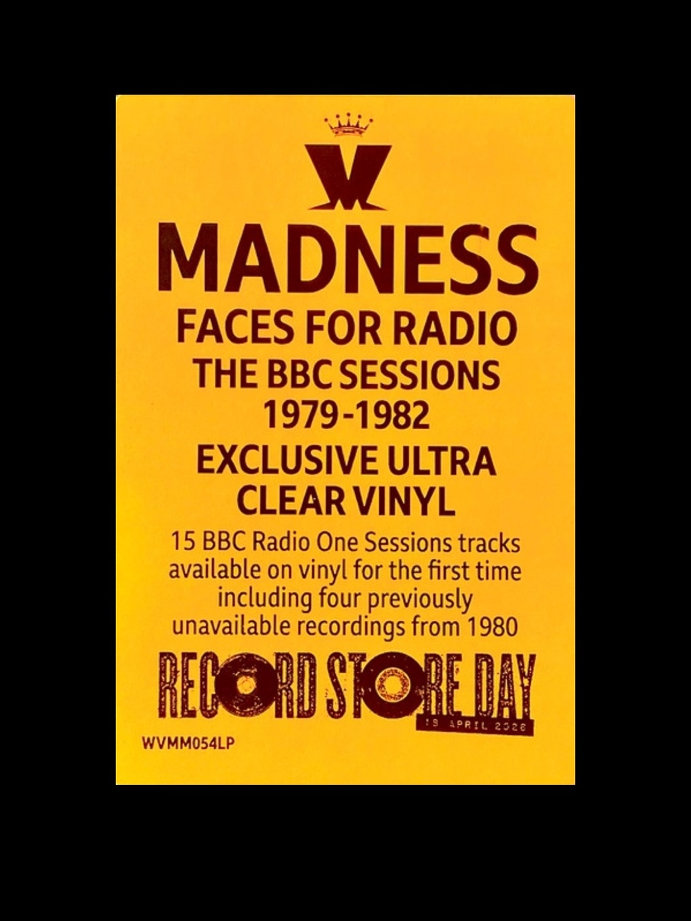 Madness “Faces for Radio: The BBC Sessions 1979-1982” Mint condition sealed